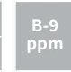 B-9 ppm