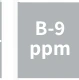 B-9 ppm