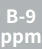 B-9 ppm