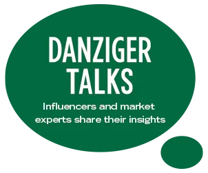 LOGO Danziger Talks logo + tag line new – מתוך "Introducing Danziger Talks" | דנציגר