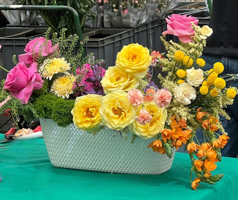 Mothers' Day arrangement with SENTI™ Roses